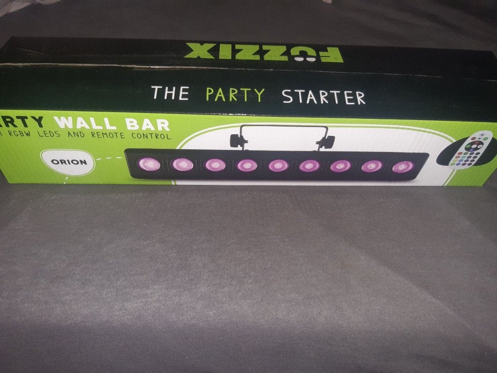 Fuzzix LED disco lampen set x 3  nieuw, Verzenden, Nieuw, Licht, Kleur