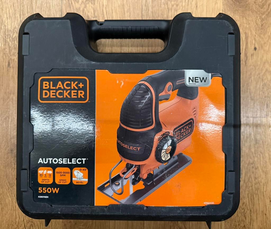 Black en decker decoupeerzaag, Decoupeerzaag, Ophalen of Verzenden, Zo goed als nieuw, 30 tot 70 mm