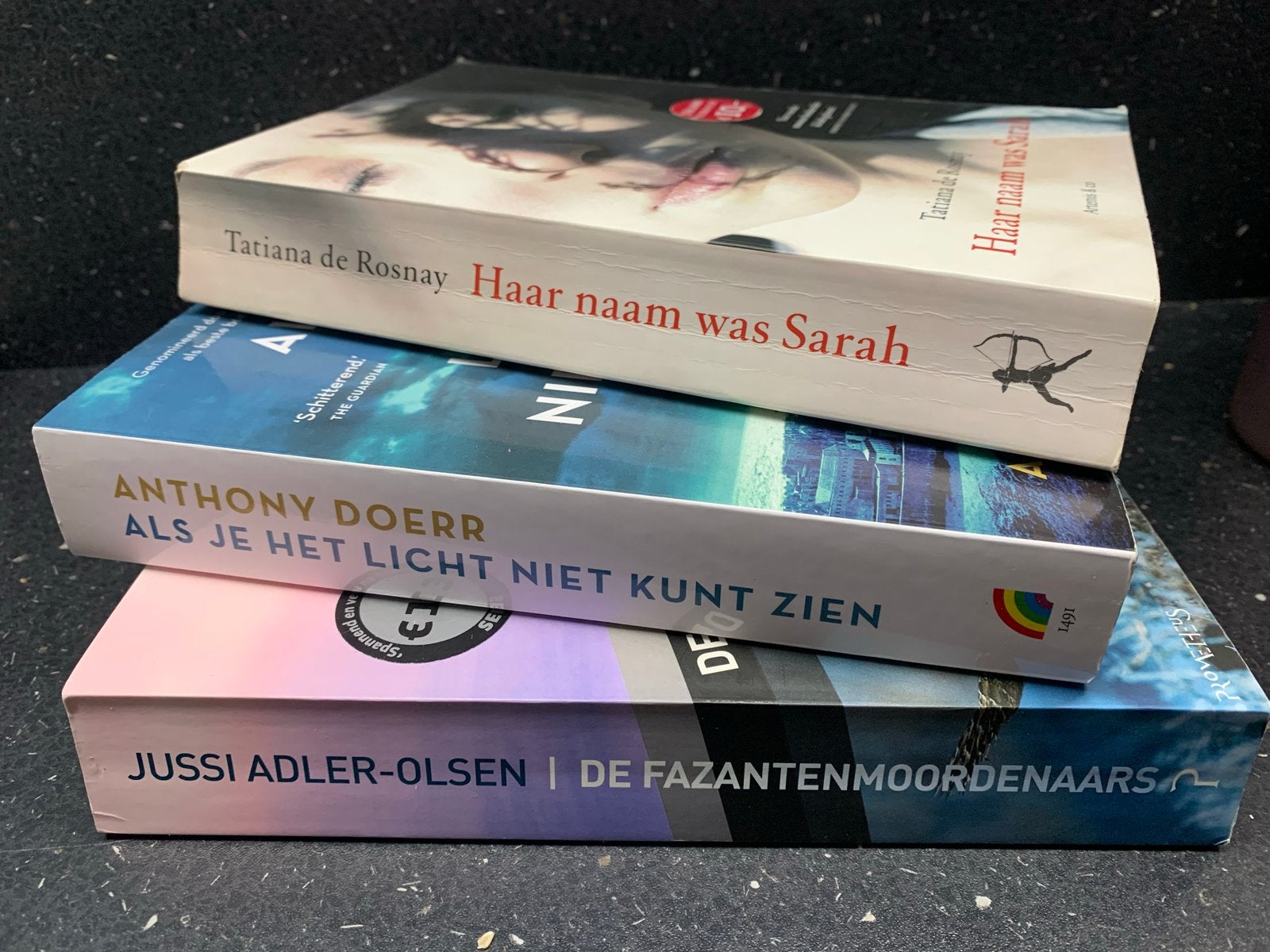 Boekenpakket: Tatiana de Rosnay, Anthony Doerr, Jussi Adler-, Ophalen of Verzenden, Gelezen, Nederland