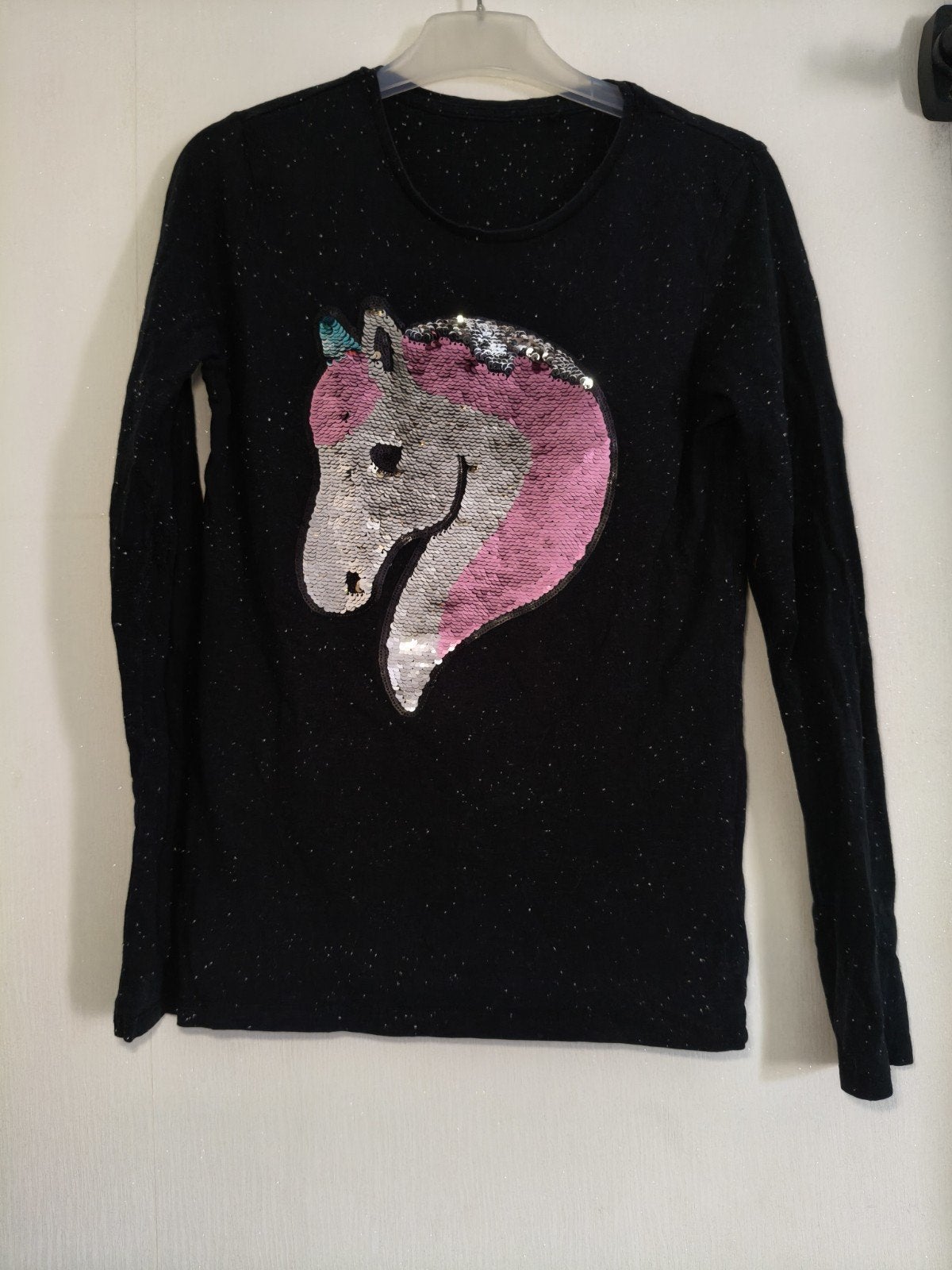 Longsleeve paard, Ophalen of Verzenden, Gebruikt, Meisje, Shirt of Longsleeve