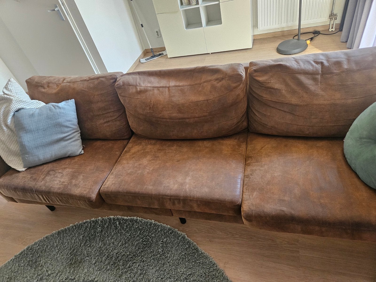 Bank 3 zits, Huis en Inrichting, Ophalen, Gebruikt, Tweepersoons, 75 tot 100 cm