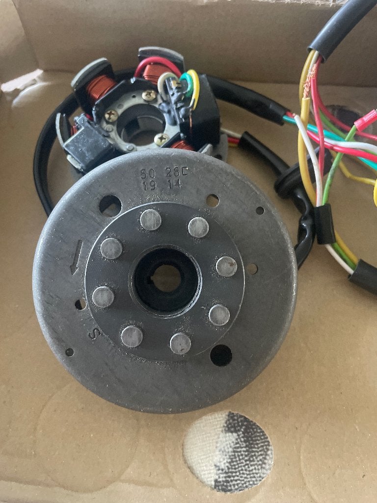 Elektronische kokusan ontsteking zundapp 50cc, Fietsen en Brommers, Ophalen of Verzenden, Zo goed als nieuw, Blok