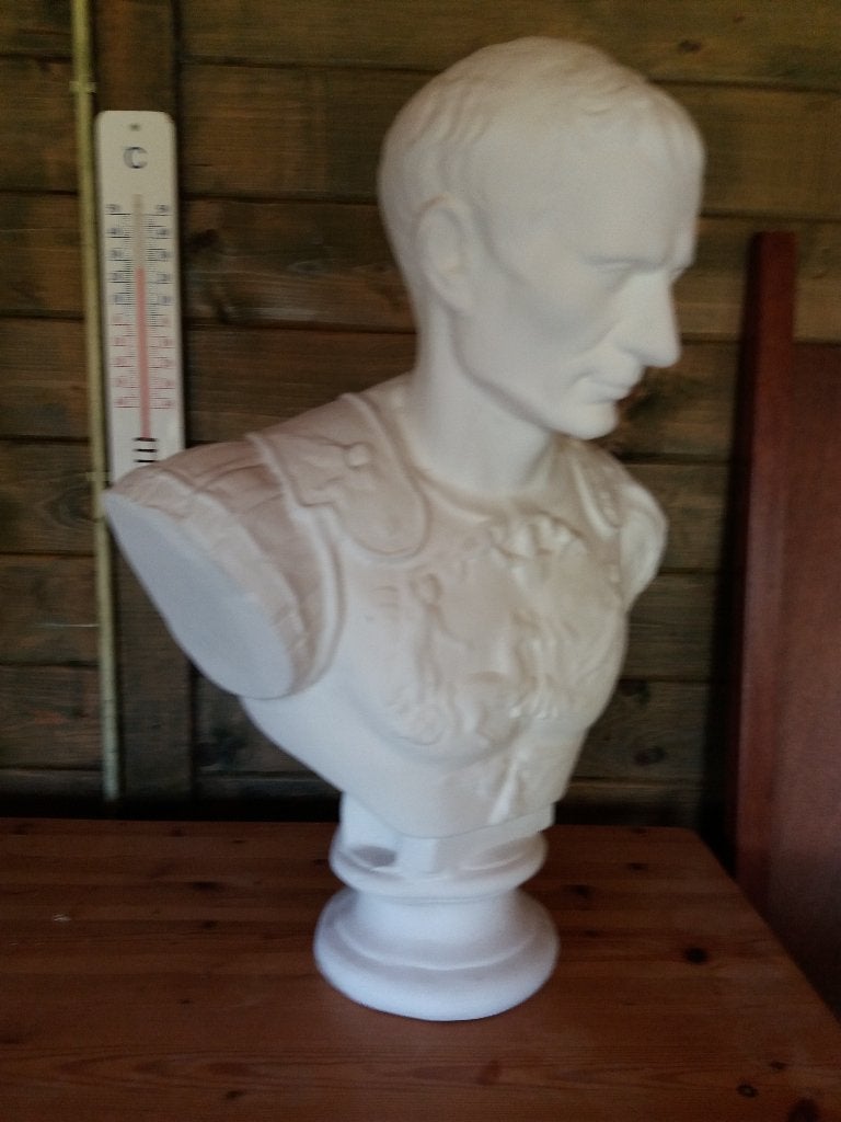 Julius Caesar Roman Portrait Emperor Bust Ancient Rome, Antiek en Kunst, Kunst | Beelden en Houtsnijwerken, Ophalen, Buste