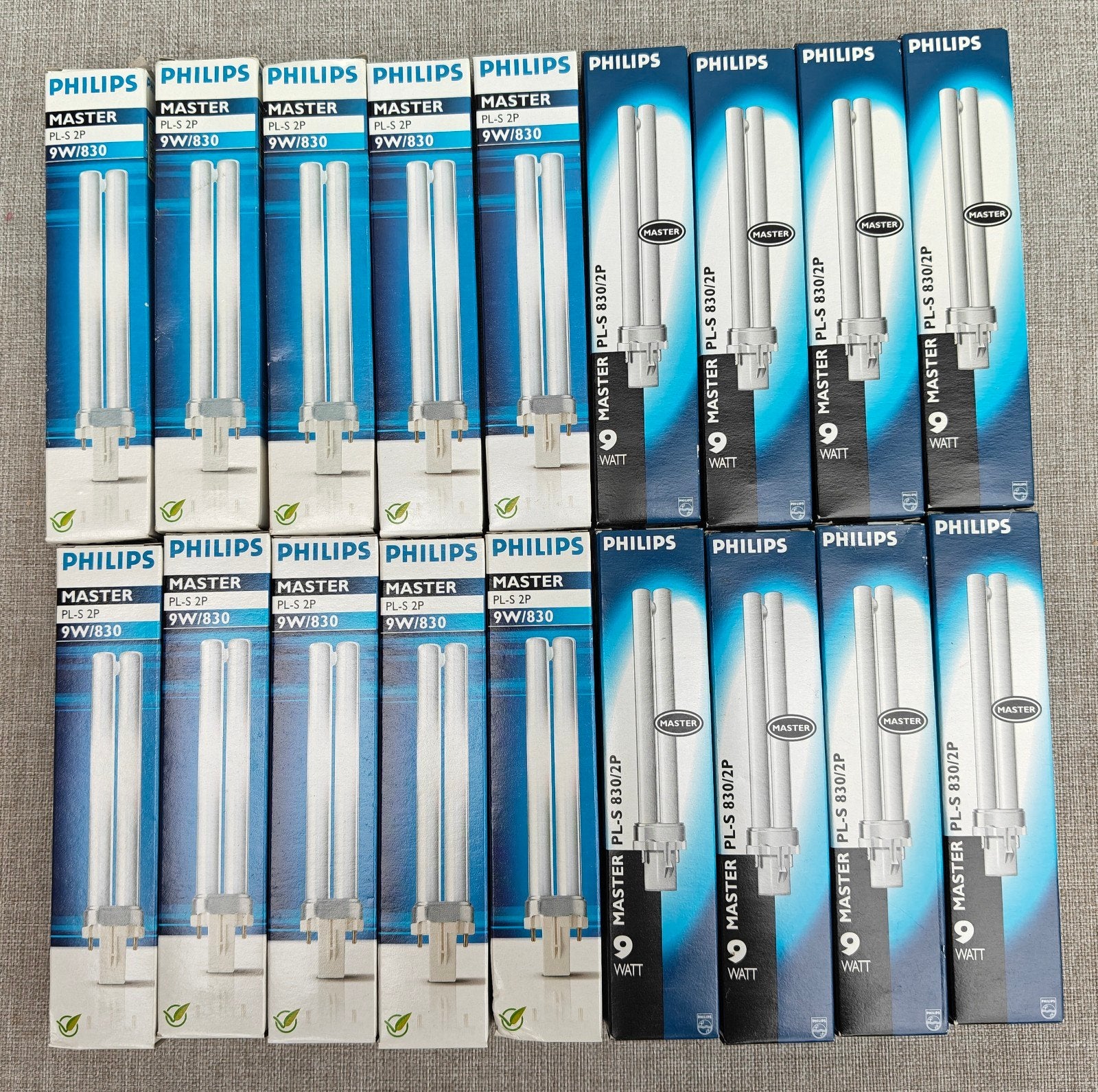 18 stuks nieuwe Philips Master PL-S 2P 9W/830 TL-lampen, Ophalen of Verzenden, Nieuw