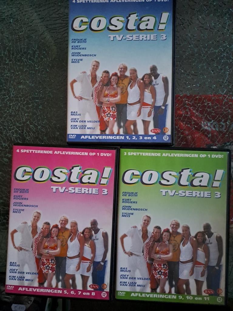 Costa - serie 3 (dvd), Cd's en Dvd's, Dvd's | Tv en Series, Ophalen of Verzenden, Zo goed als nieuw
