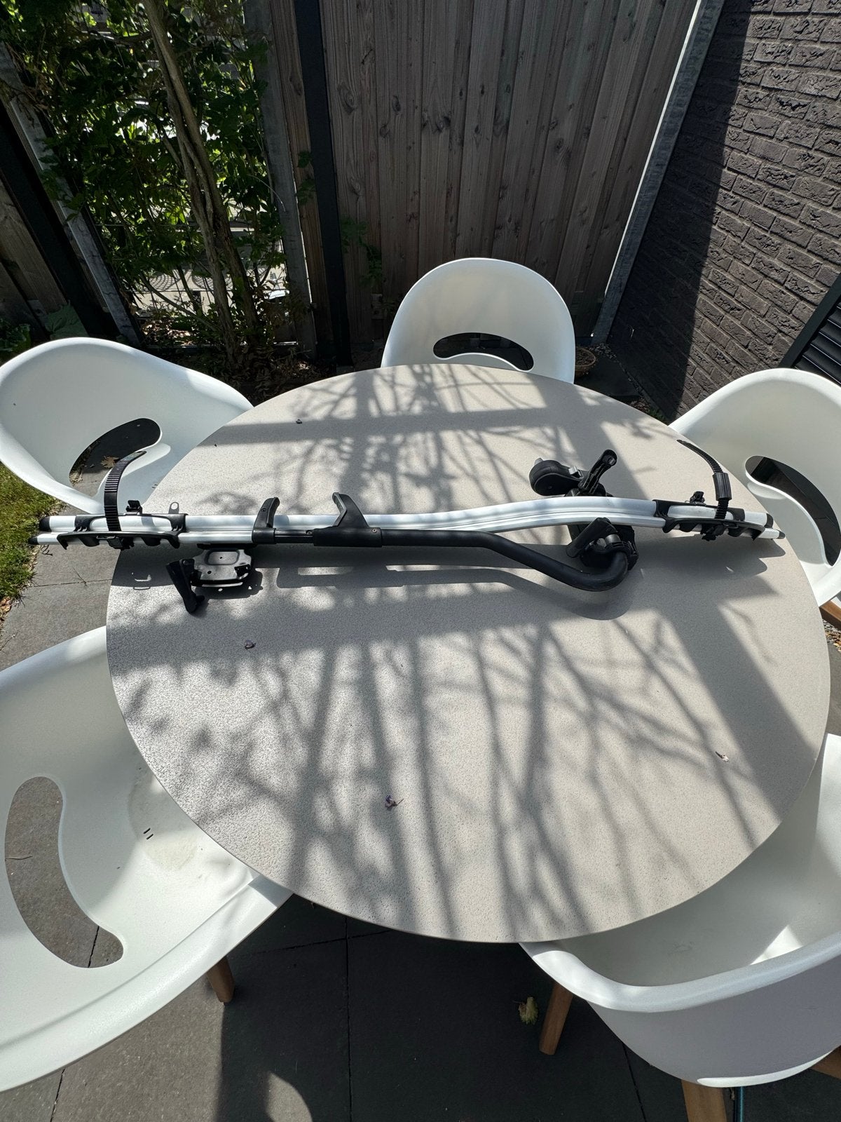 Thule ProRide 591 fietsendrager, Auto diversen, Fietsendragers, Gebruikt, Dakdrager, 1 fiets, Ophalen