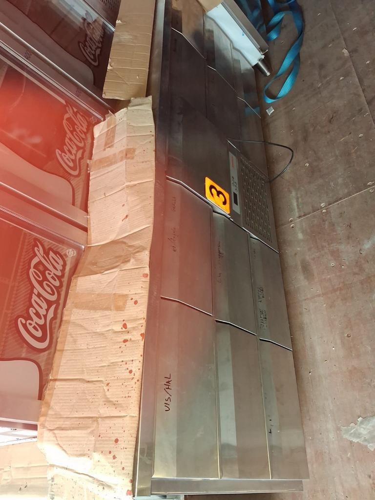 RVS koelwerkbank met lades, 211 cm breed, Zakelijke goederen, Horeca | Keukenapparatuur, Ophalen, Koelen en Vriezen