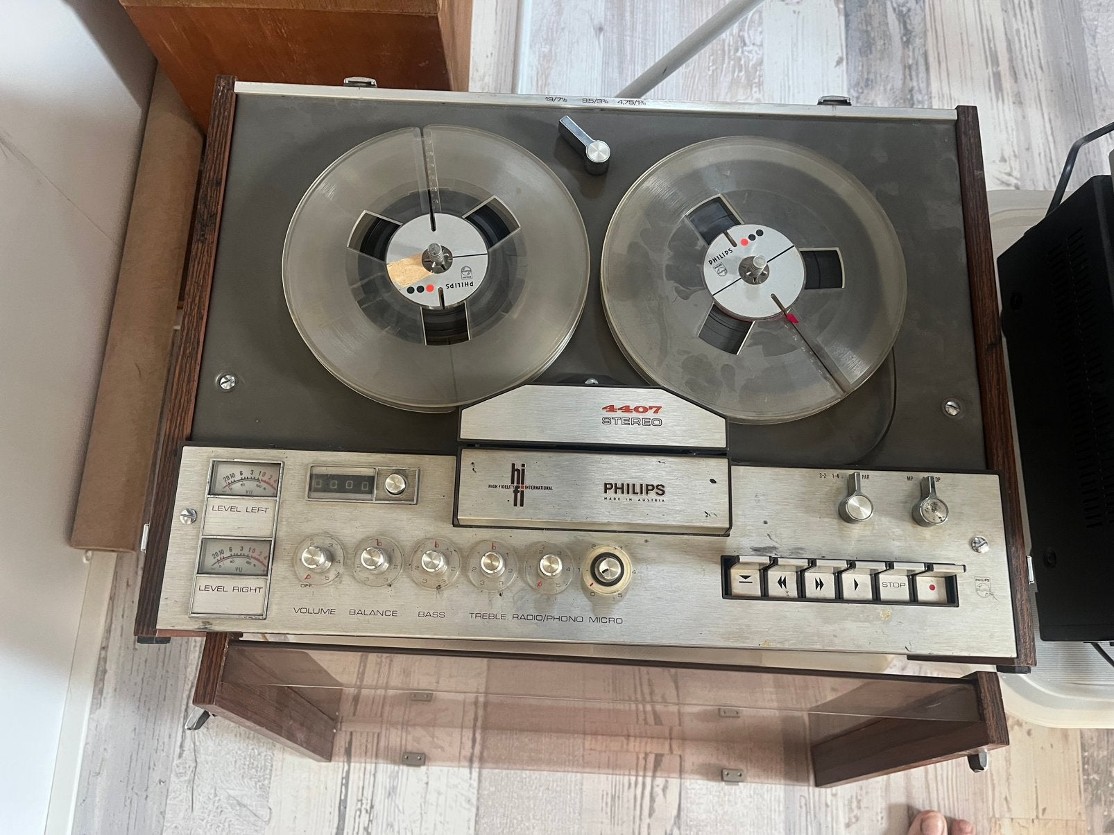 Philips 4407 bandrecorder te koop, Ophalen, Bandrecorder, Met banden