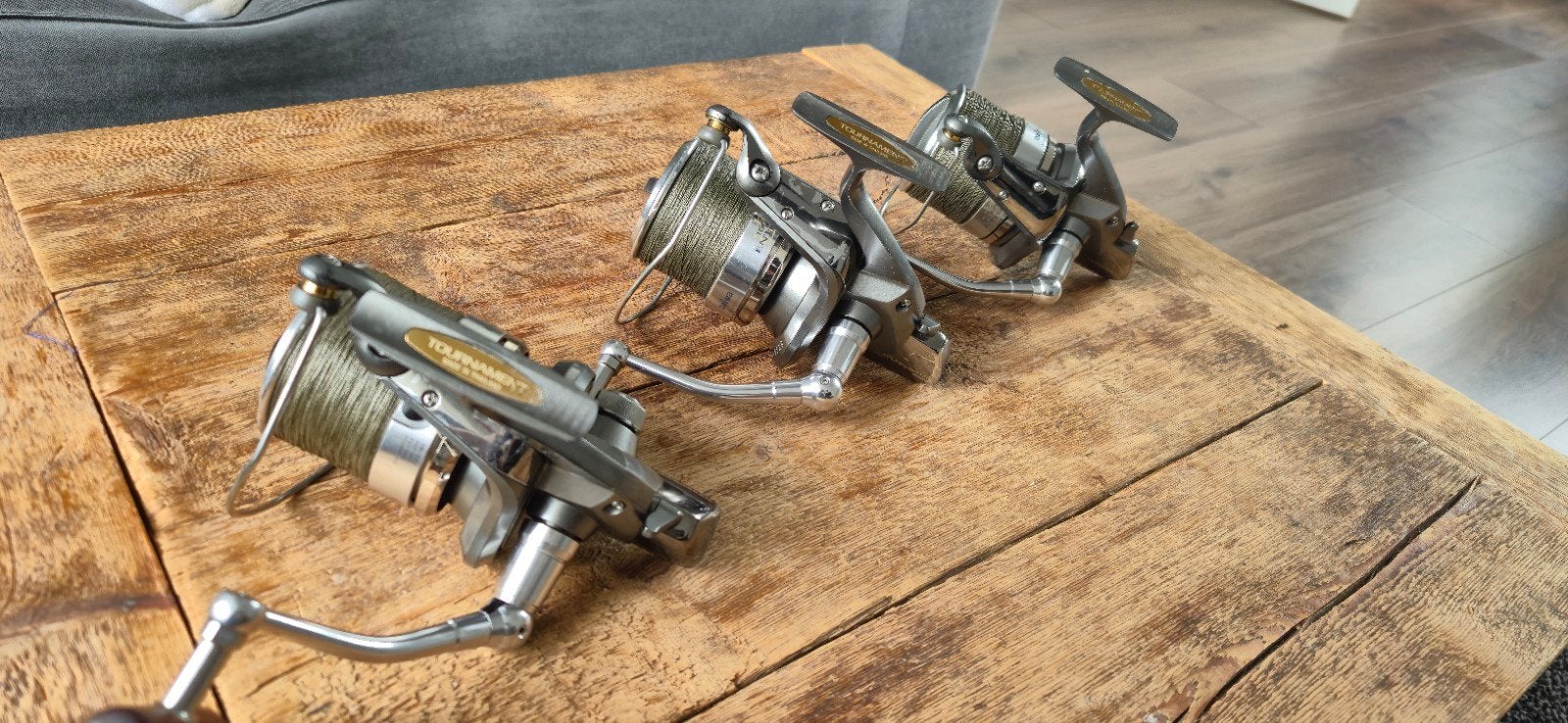 Daiwa Entoh Tournament 5500, Ophalen of Verzenden, Gebruikt, Molen