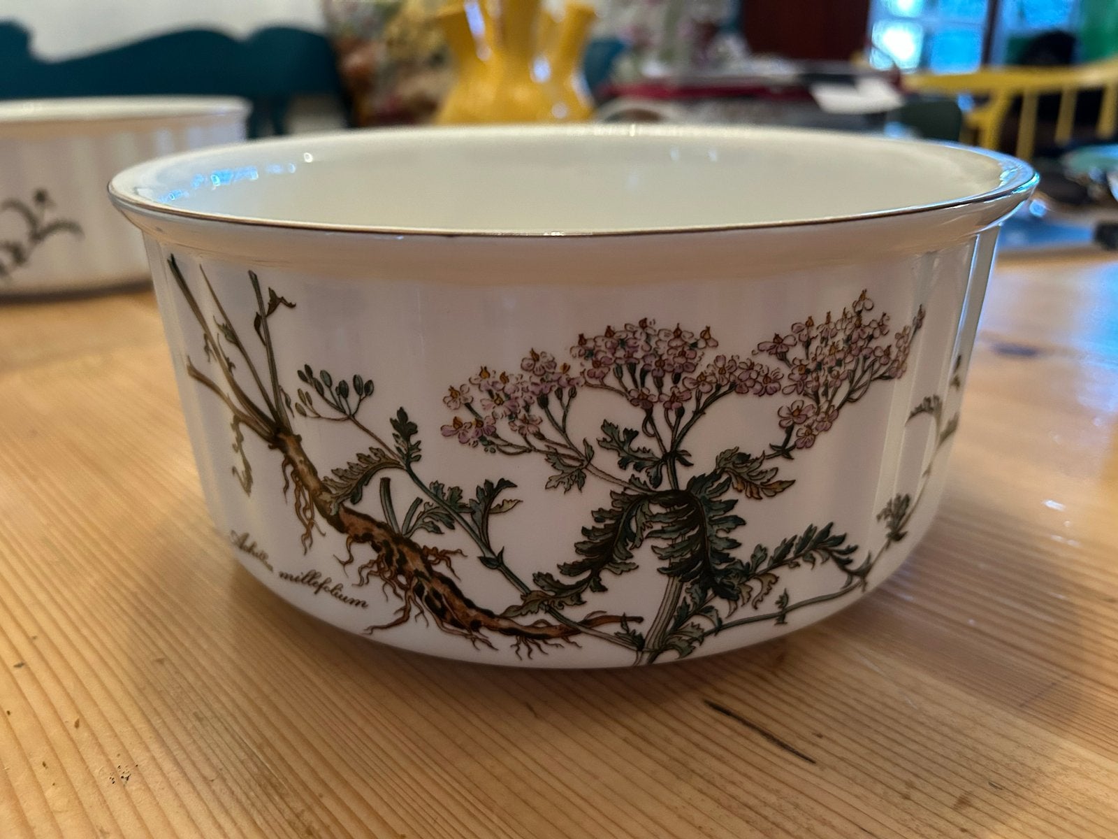 Villeroy & Boch Botanica ovenvaste ronde schaal, Huis en Inrichting, Keuken | Servies, Gebruikt, Villeroy & Boch, Ophalen of Verzenden