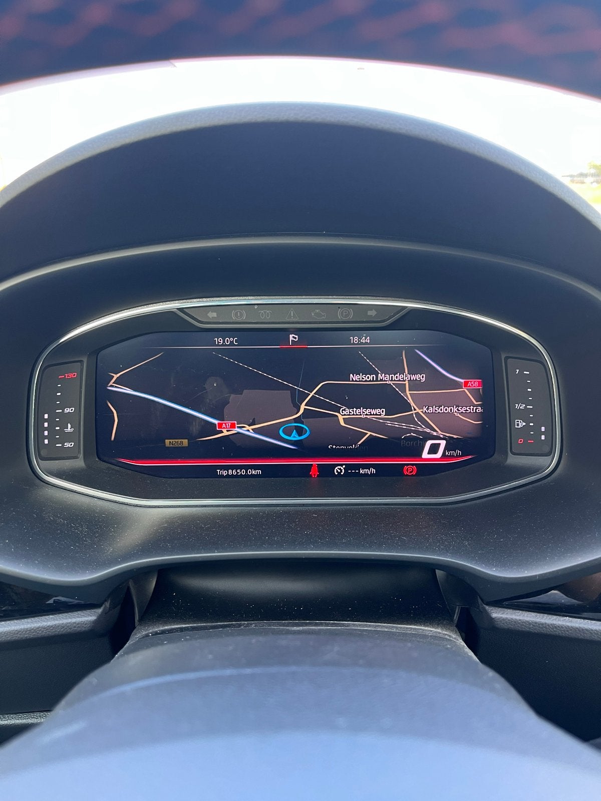 SEAT Leon station FR 1.5 business intense 2019, Auto's, Zwart, Leon, Zwart, Stationwagon