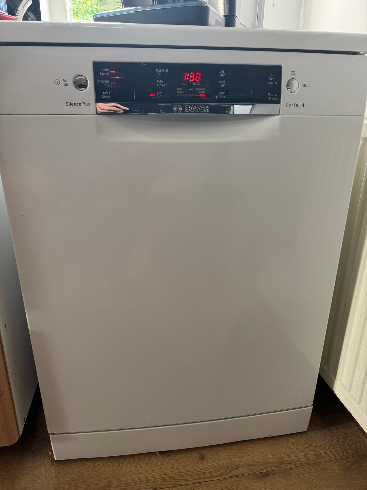 Bosch Silence Plus Serie 4 Vaatwasser, Ophalen, Gebruikt, 60 cm of meer, Eco programma