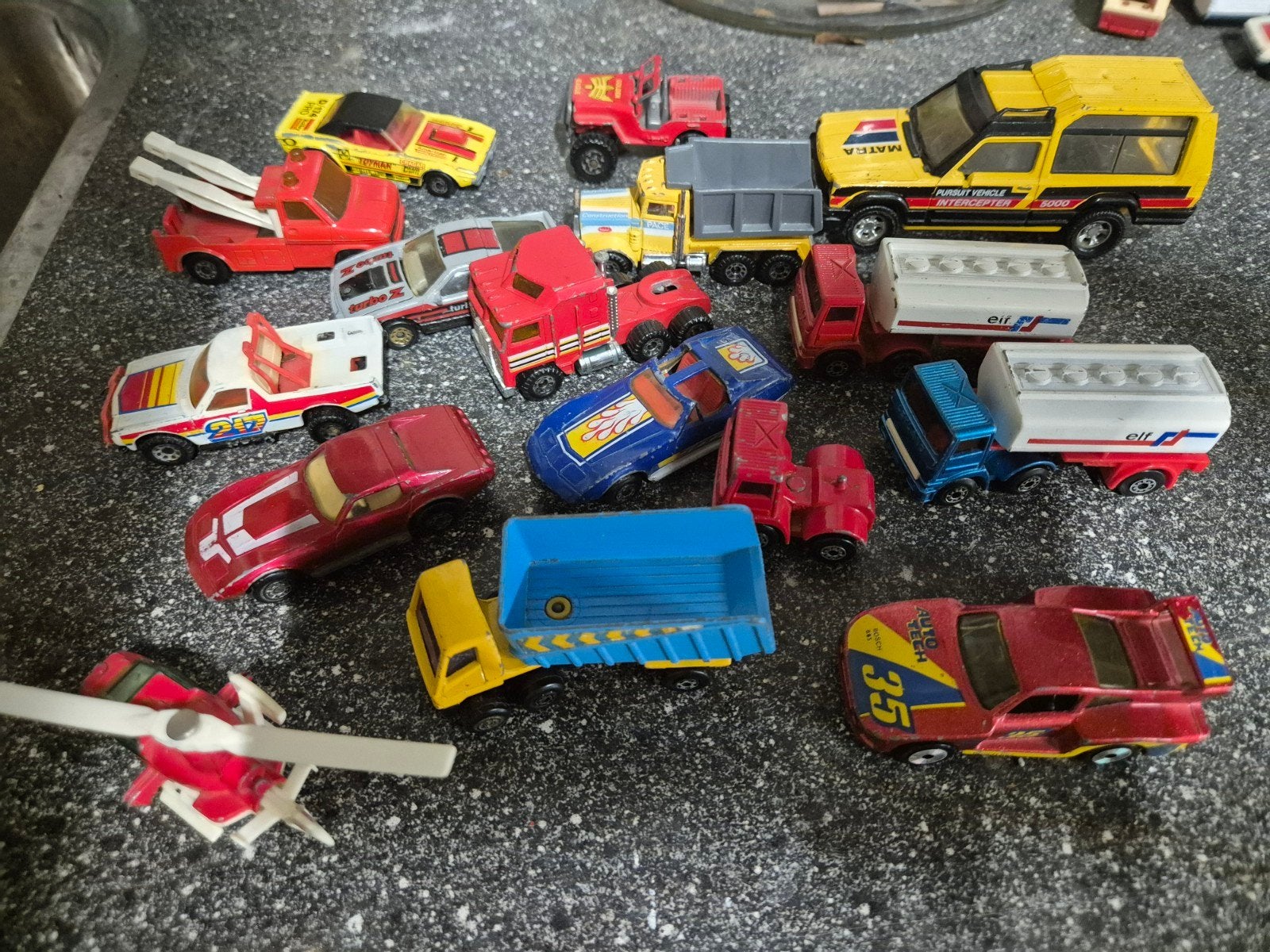 Matchbox en andere speelgoedauto's - Vintage collectie, Ophalen of Verzenden, Gebruikt