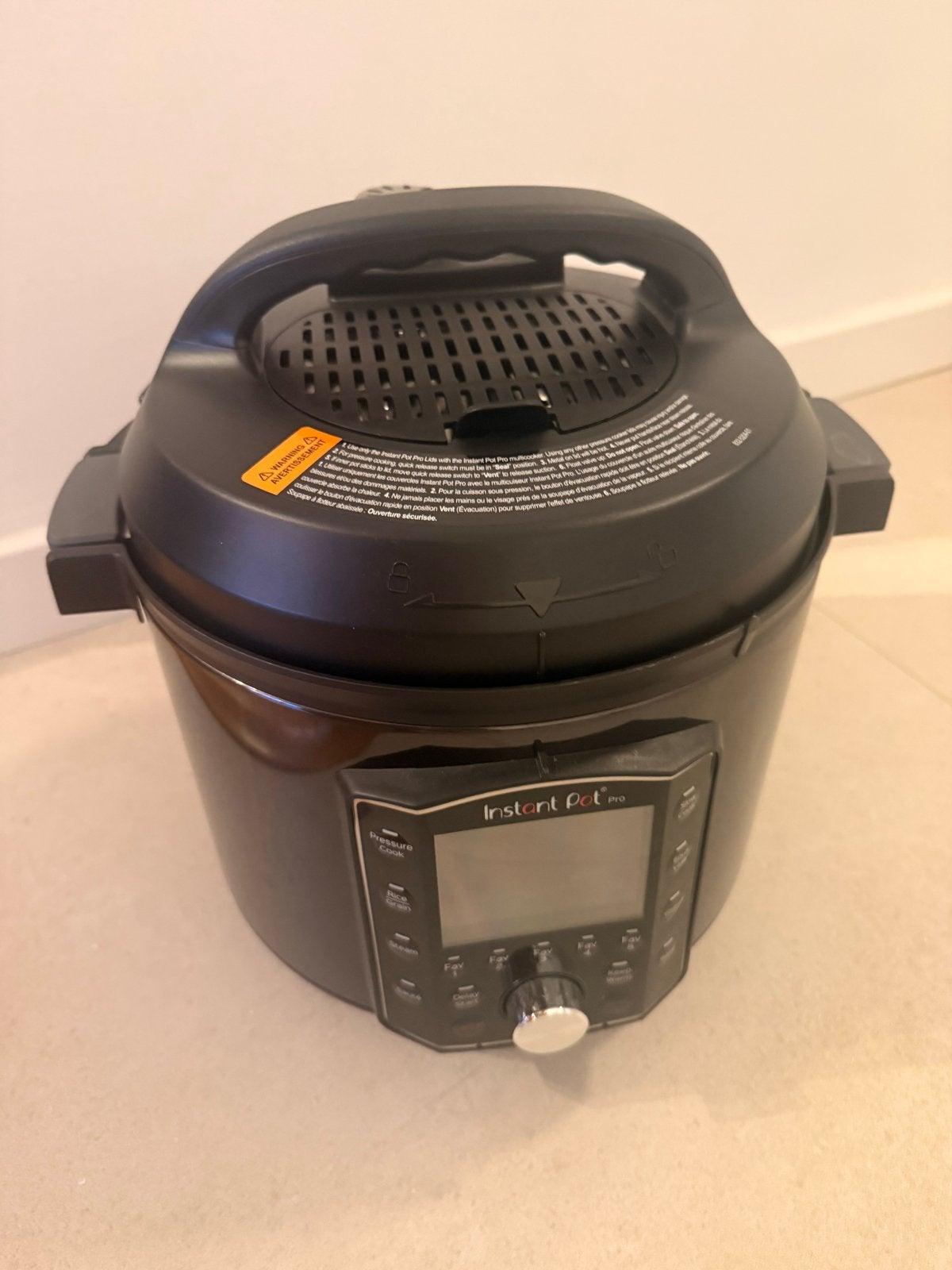 Instant Pot Pro Multicooker 5.7L- Zo goed als nieuw, Ophalen, Zo goed als nieuw