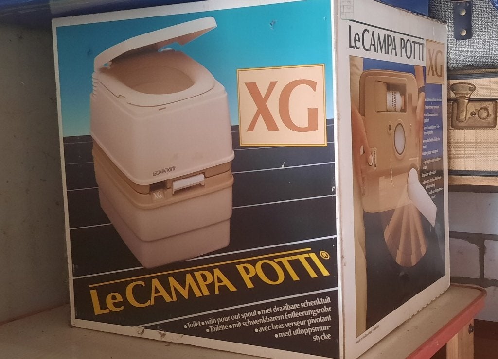 La Campa Potti Draagbaar Chemisch Toilet, Ophalen, Nieuw