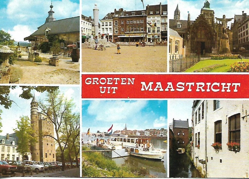 Maastricht- -6-luik., Verzenden, 1940 tot 1960, Ongelopen, Limburg