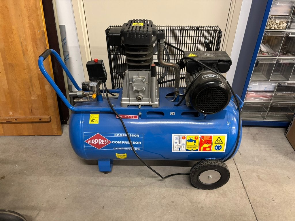Compressor, Ophalen, 6 tot 10 bar, Zo goed als nieuw, 25 tot 100 liter