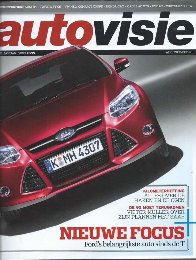 Autovisie 2 2010 : Bugatti Veyron - McLaren F1 - Ford Focus, Ophalen of Verzenden, Gelezen, Algemeen