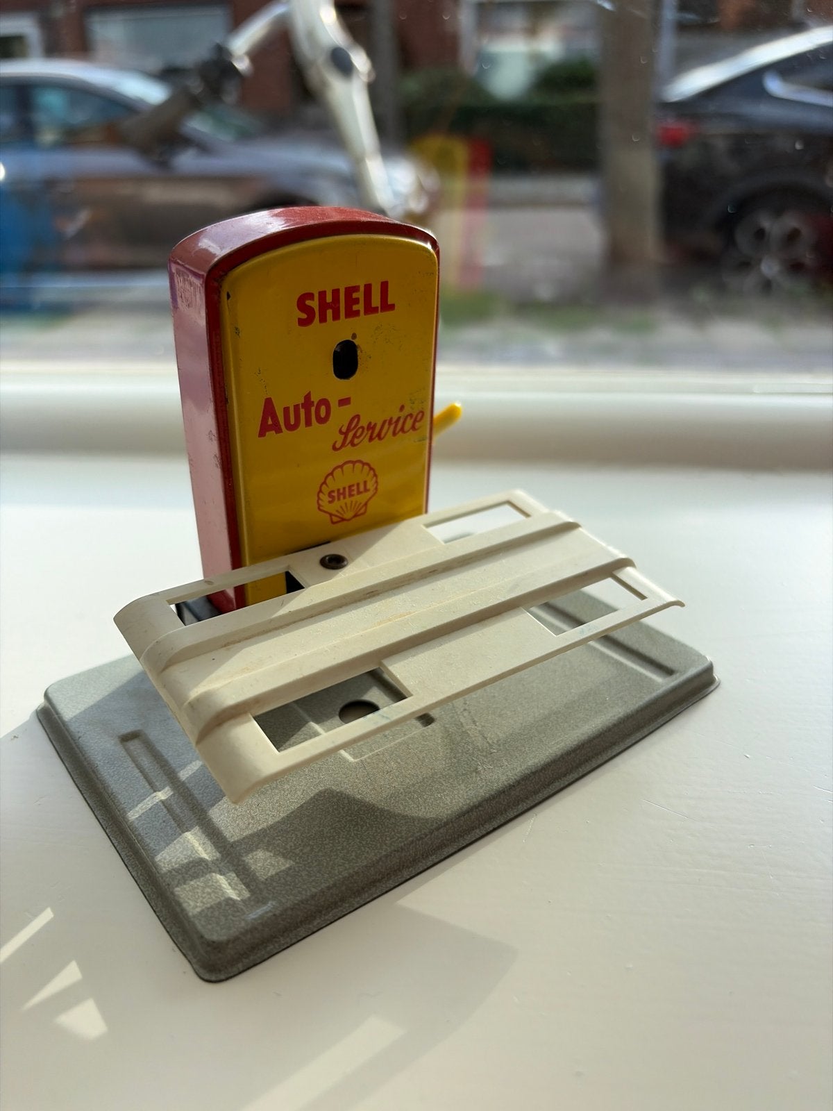 Vintage Shell Auto-Service Pomp Speelgoed, Ophalen of Verzenden, Gebruikt, Auto's