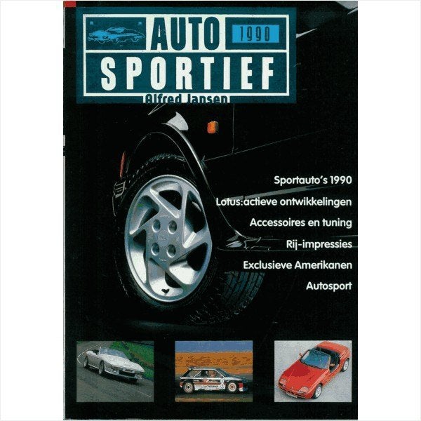 Auto Sportief Jaarboek 1990 #1 Nederlands, Ophalen of Verzenden, Gelezen, Algemeen