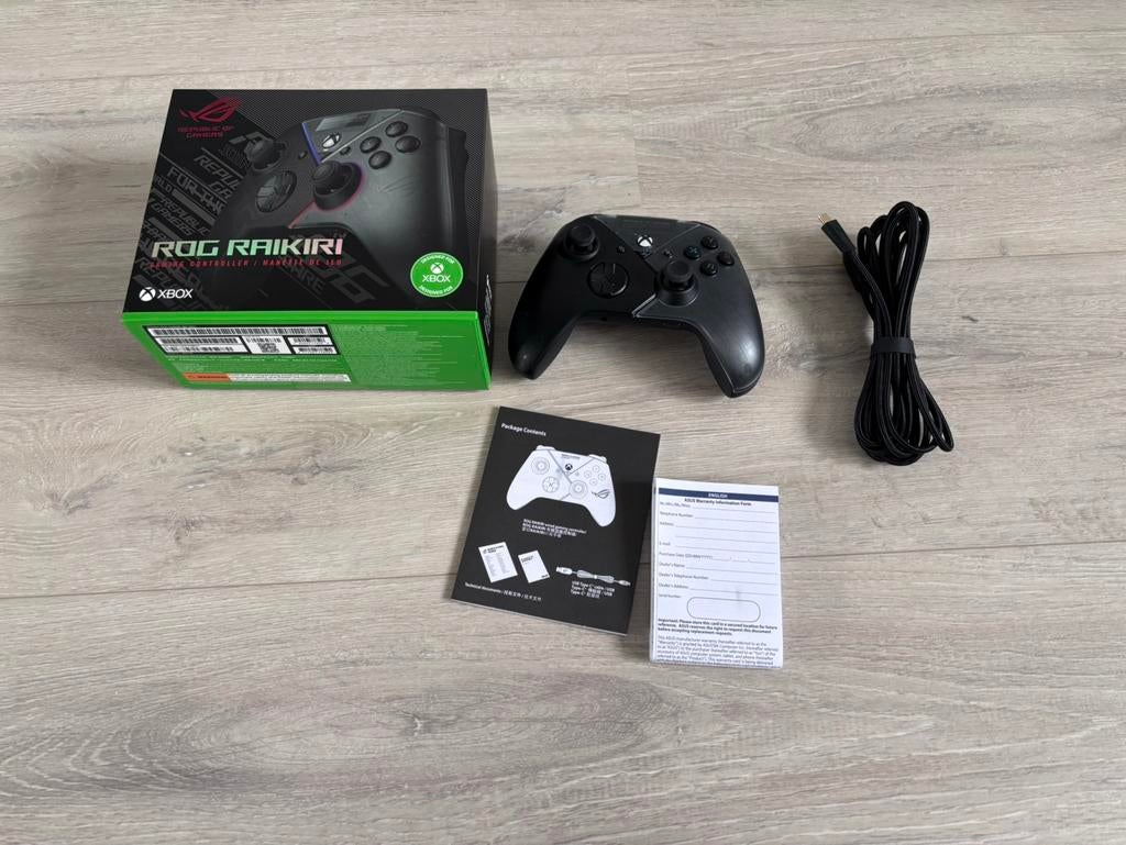 Asus ROG Raikiri Game Controller Zwart, Computers en Software, Joysticks, Ophalen of Verzenden, Zo goed als nieuw, Asus ROG