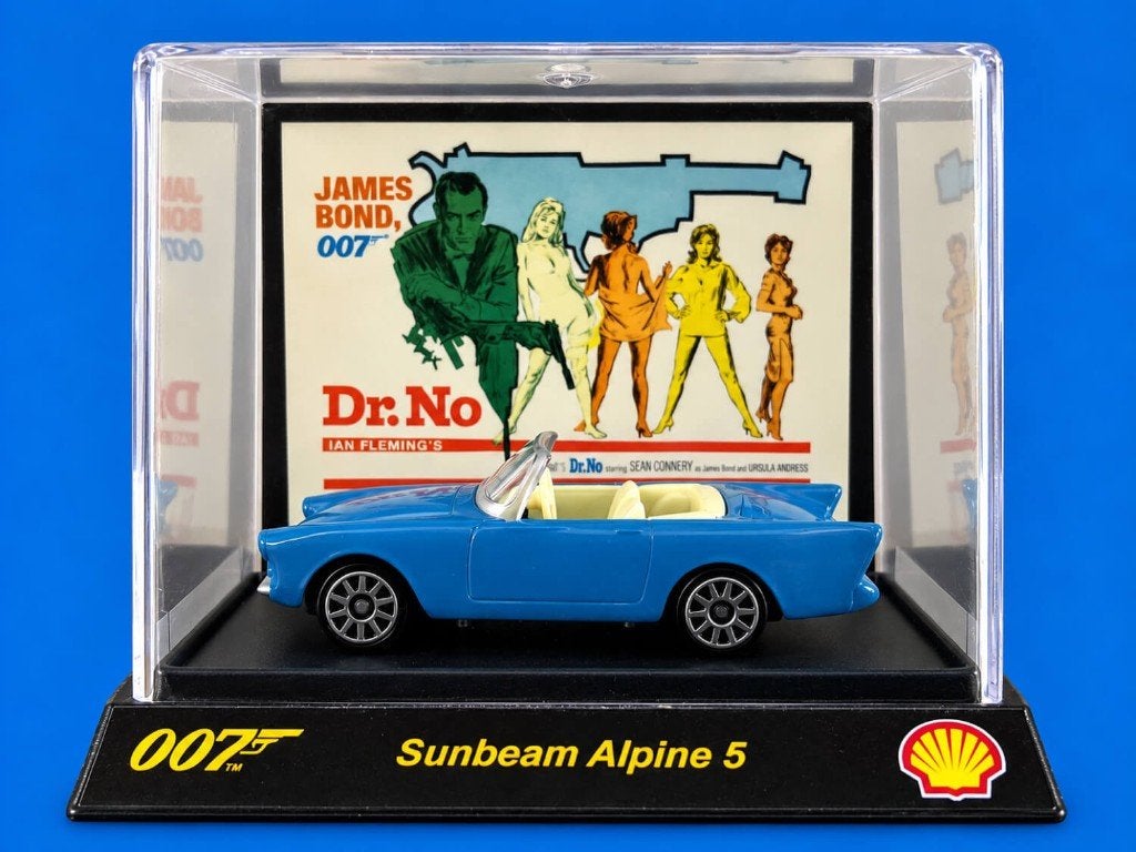 James Bond 007 Sunbeam Alpine 5 – Dr. No – Shell, Ophalen of Verzenden, Zo goed als nieuw, Film, Overige typen