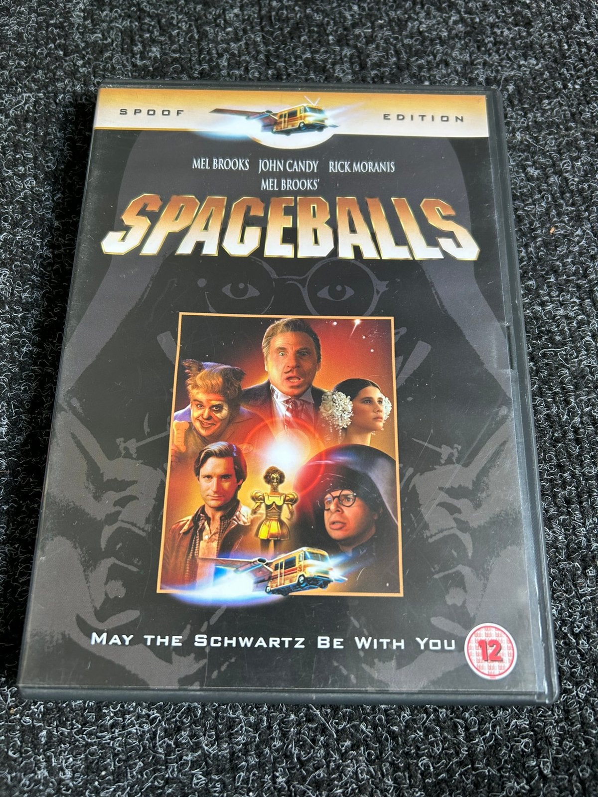 Spaceballs op dvd 1987, Cd's en Dvd's, Vanaf 16 jaar, Ophalen of Verzenden, Gebruikt, Actie en Avontuur