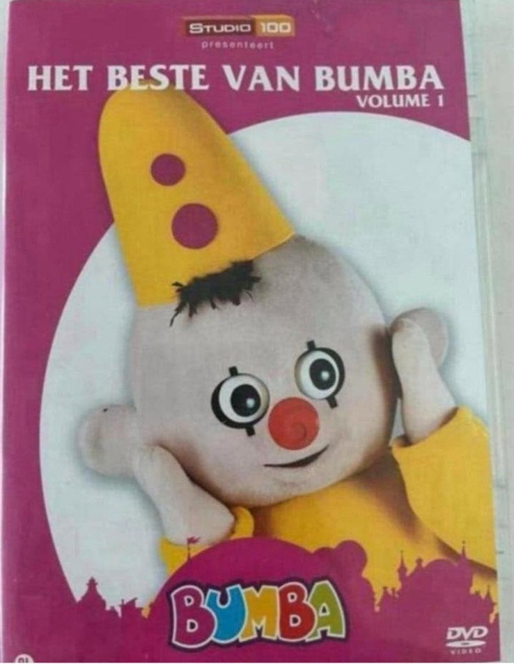 Studio 100 Het Beste van Bumba Volume 1 DVD - 9 avonturen, Ophalen of Verzenden, Gebruikt