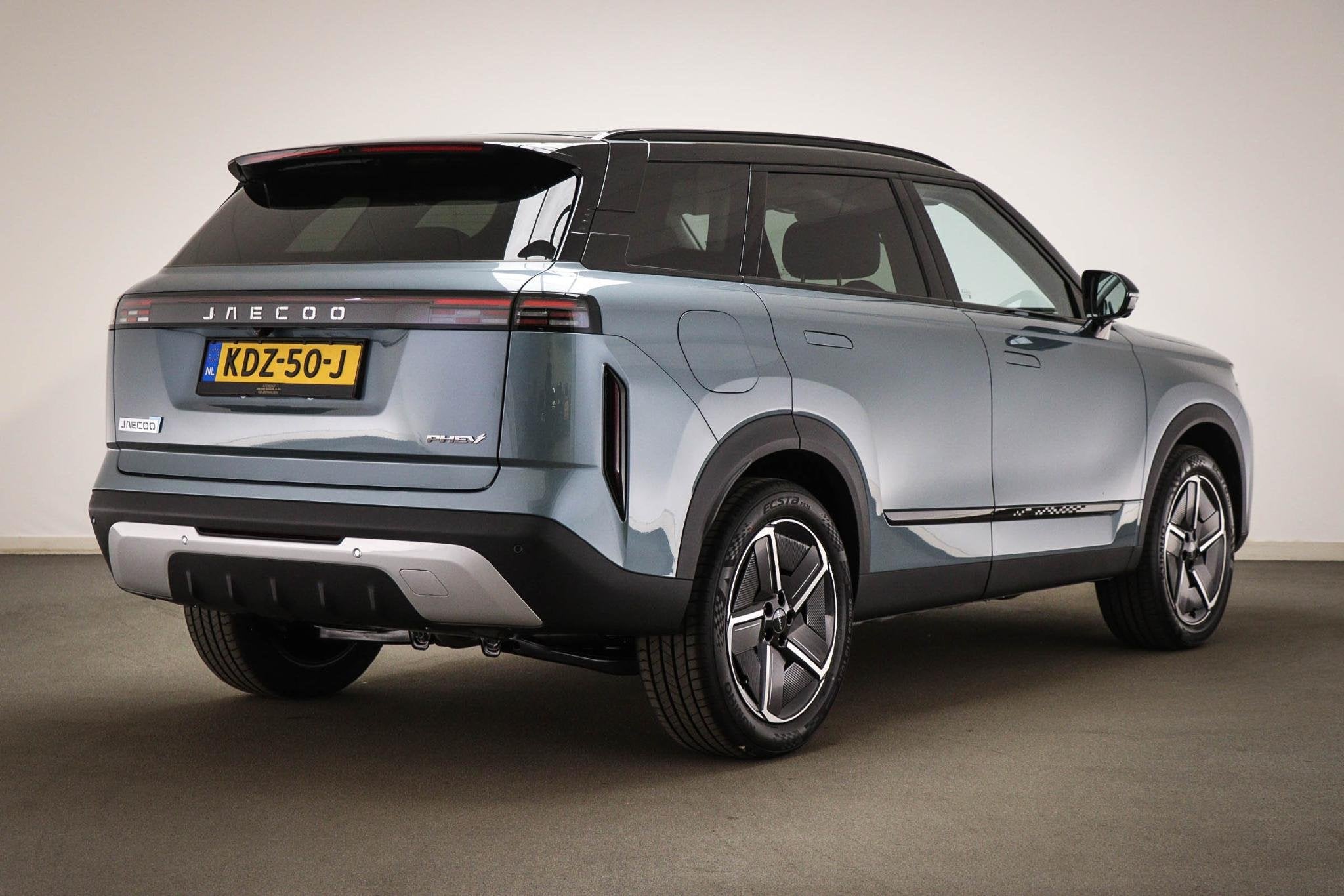 Jaecoo 7 1.5 TGDI SHS-P Exclusive | Demo | 1200 km actieradi, Auto's, Dealer onderhouden, 347 pk, 42 km/l, Hybride Elektrisch/Benzine