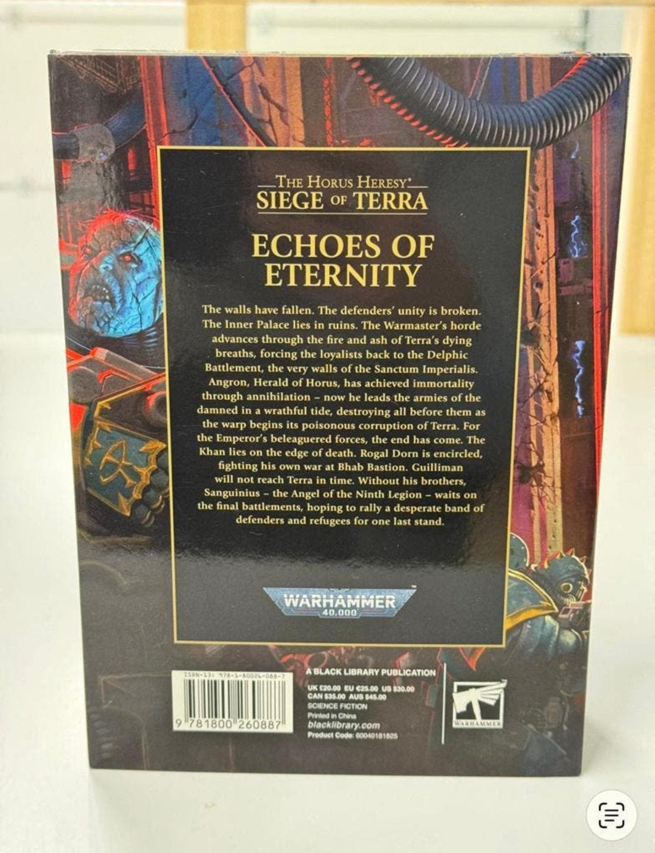 Echoes Of Eternity Horus Heresy Warhammer 40K HARDCOVER Vol7, Hobby en Vrije tijd, Nieuw, M, Ophalen of Verzenden, Warhammer 40000
