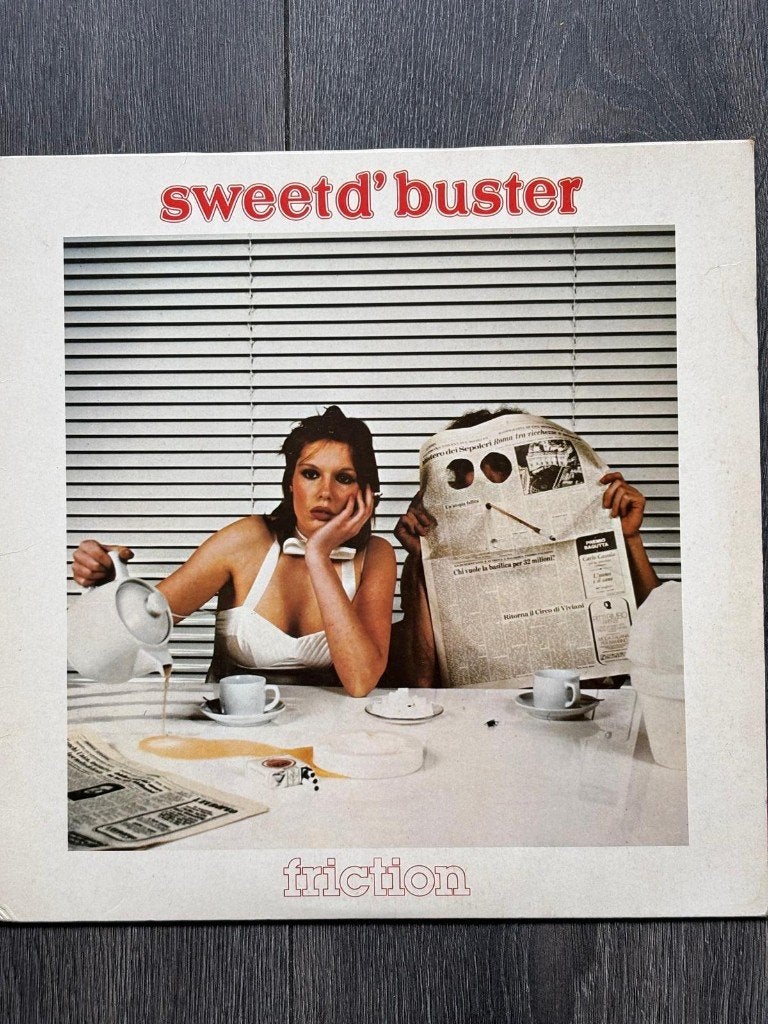 Sweetd' Buster - Friction - LP (vinyl), LP, Gebruikt, Pop, Inclusief binnenhoes