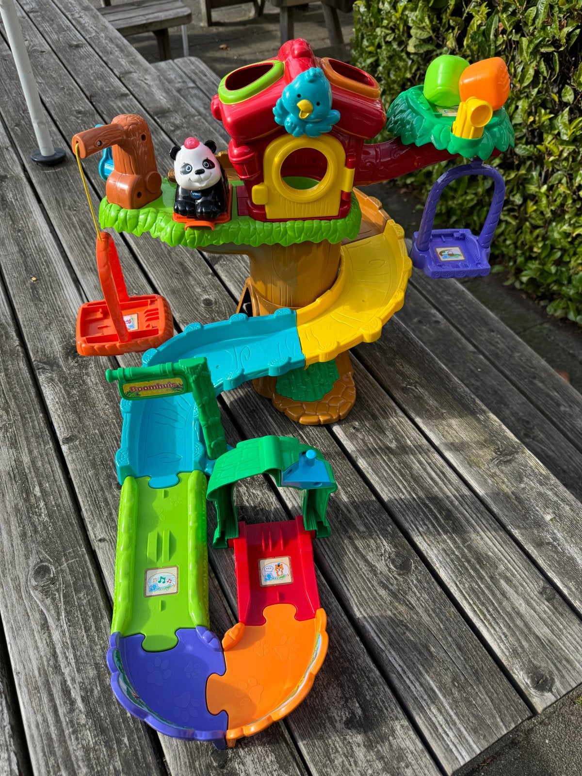 VTech Zoef Zoef Dieren Boomhuis Speelset, Ophalen of Verzenden, Gebruikt, Overige typen, Met geluid