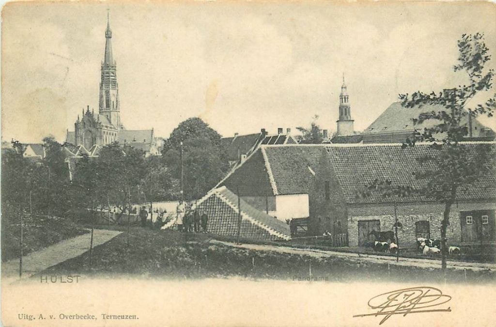 388-281-023 Hulst, Verzenden, Voor 1920, Zeeland