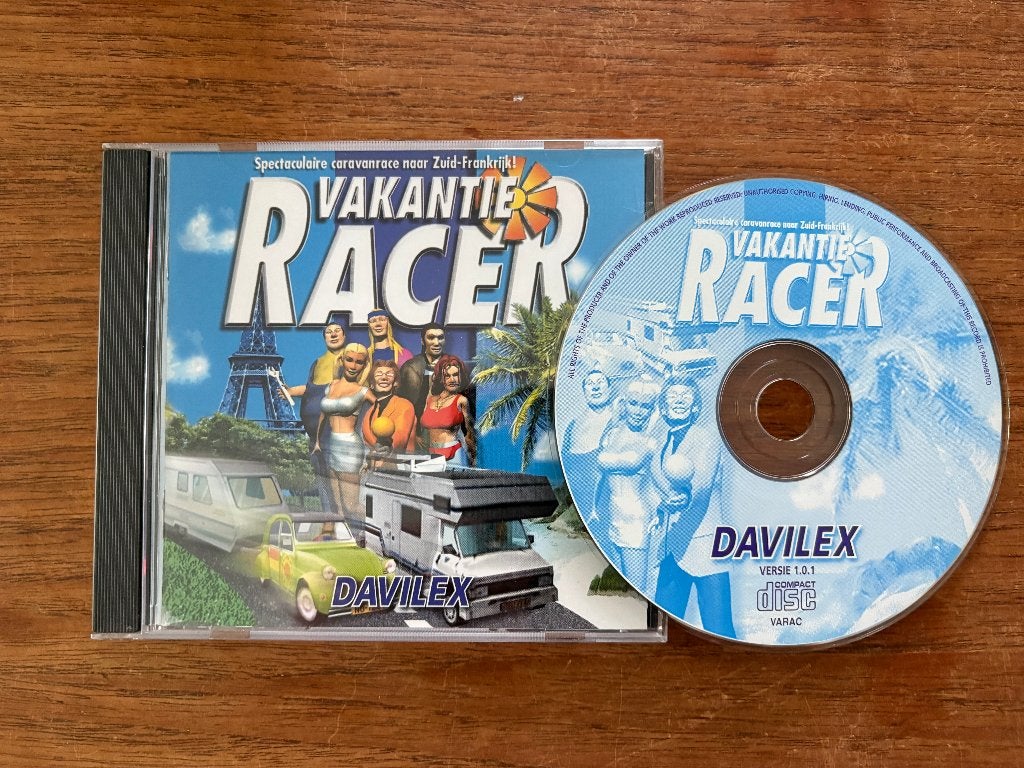 Vakantie Racer caravanrace naar Zuid Frankrijk CD-Rom, 1 speler, Racen en Vliegen, Ophalen of Verzenden, Zo goed als nieuw