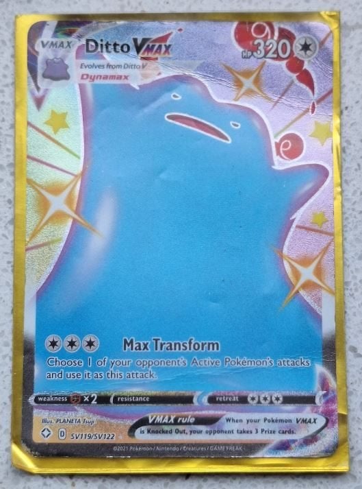 Pokémon kaartje, Ophalen of Verzenden, Gebruikt, Foil