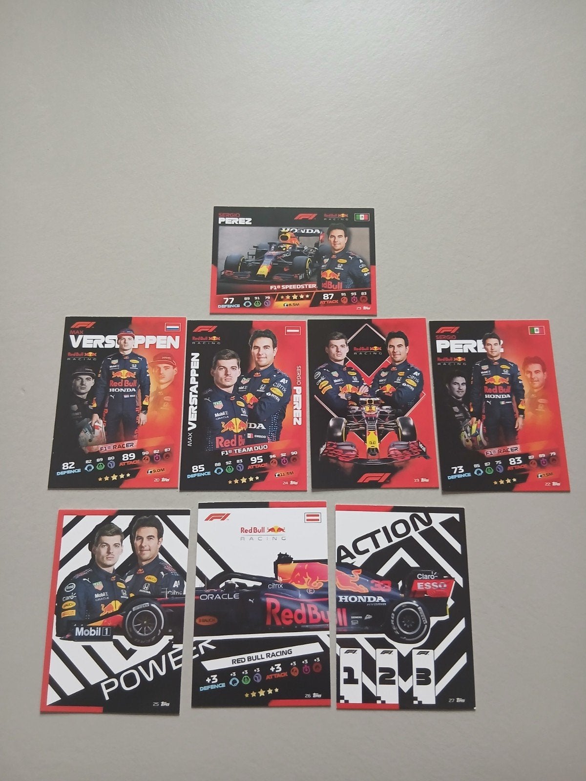 Topps Turbo Attax 2021 Red Bull Racing F1 kaarten, Ophalen of Verzenden, Zo goed als nieuw, Formule 1