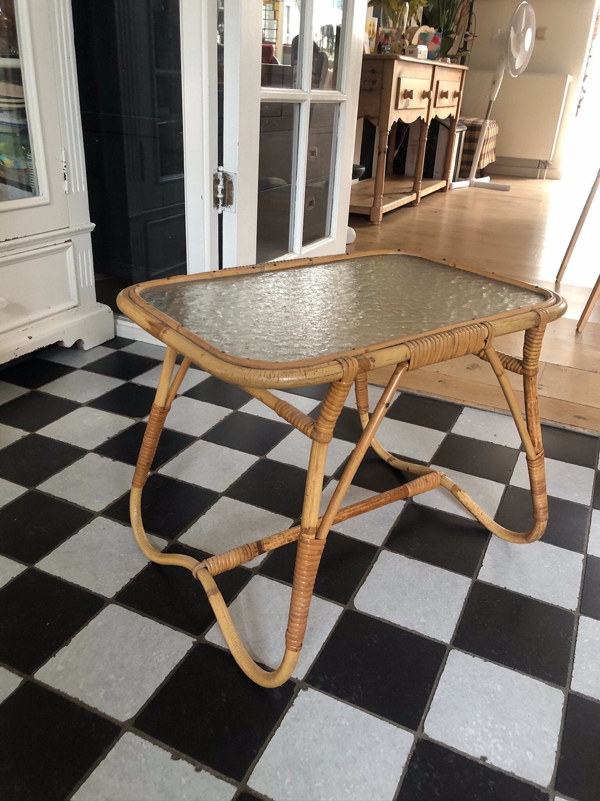 Vintage tafeltje, Antiek en Kunst, Antiek | Meubels | Tafels, Ophalen