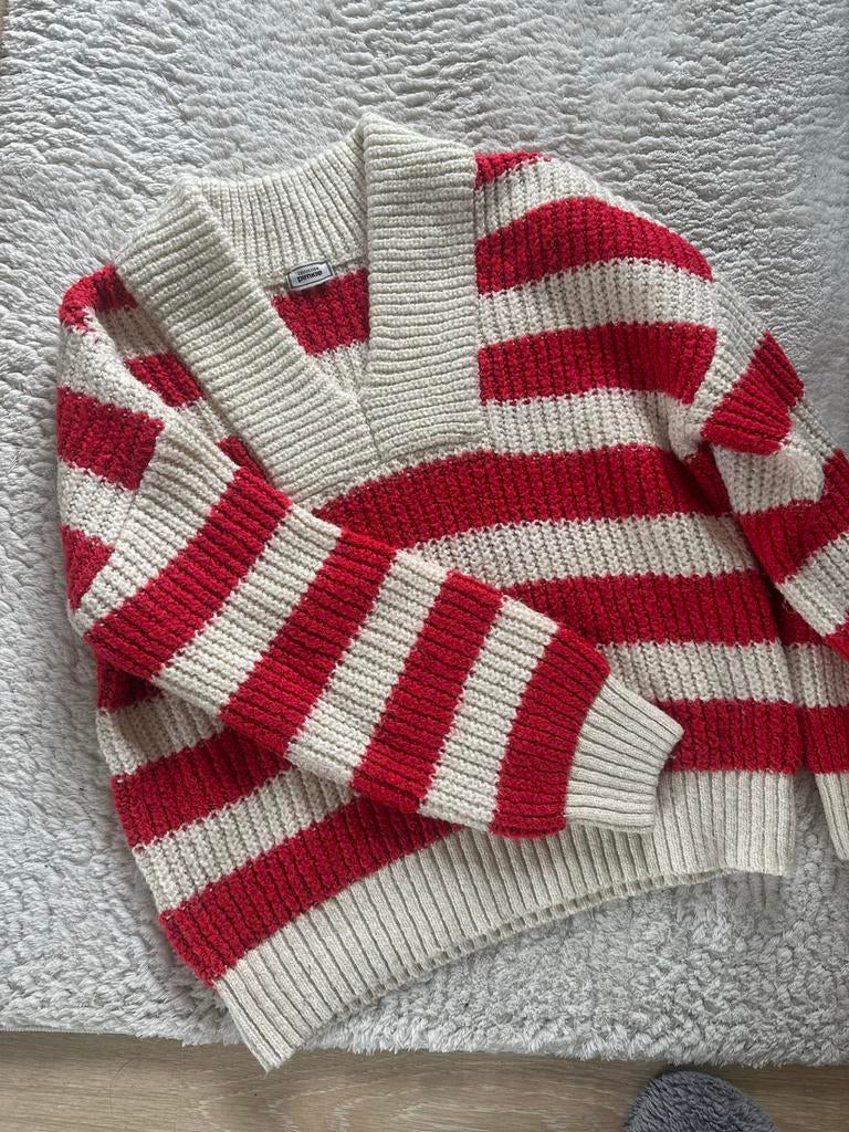 Pimkie gestreepte trui - Maat M, Ophalen of Verzenden, Gedragen, Maat 38/40 (M), Rood