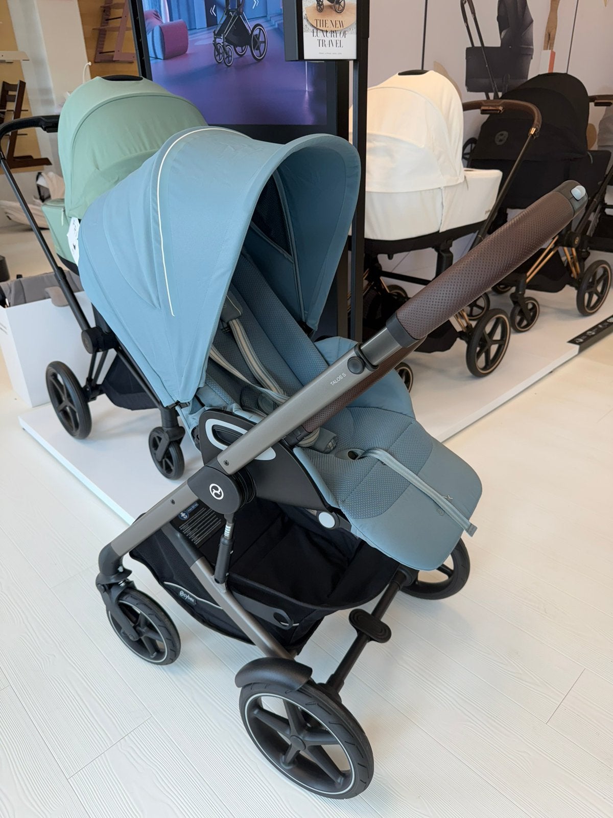 Showmodel Cybex Talos S Stormy Blue Kinderwagen, Ophalen, Zo goed als nieuw, Overige merken