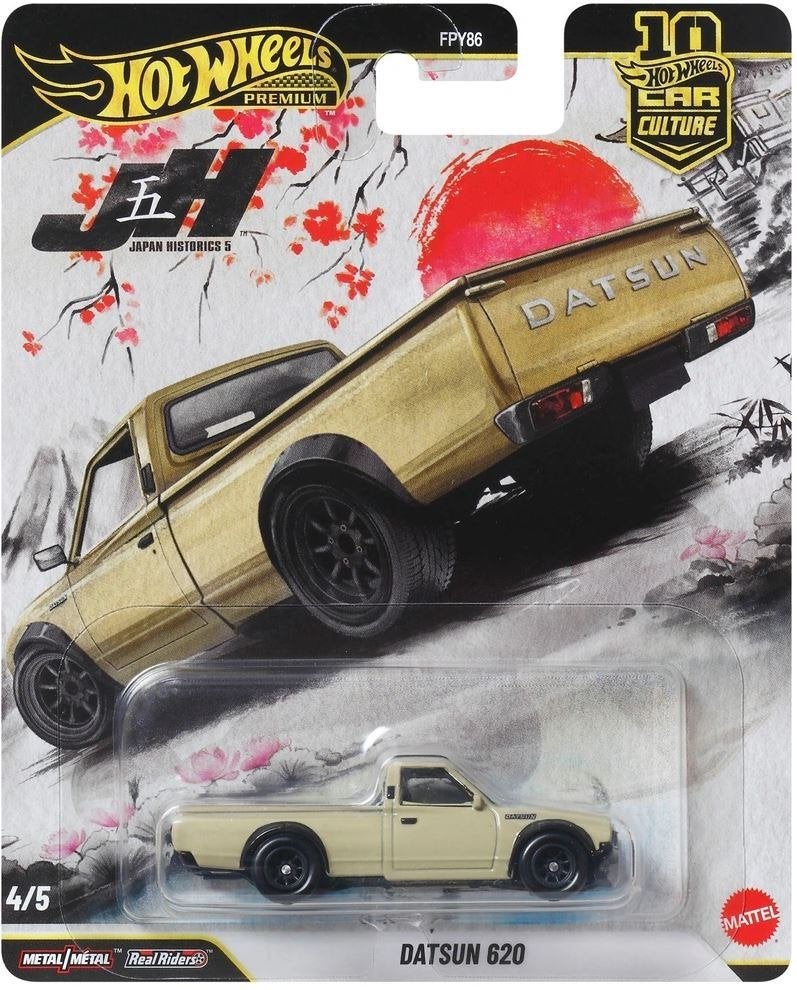 Hot Wheels Premium Datsun 620 - Japan Historics 5, Ophalen of Verzenden, Nieuw
