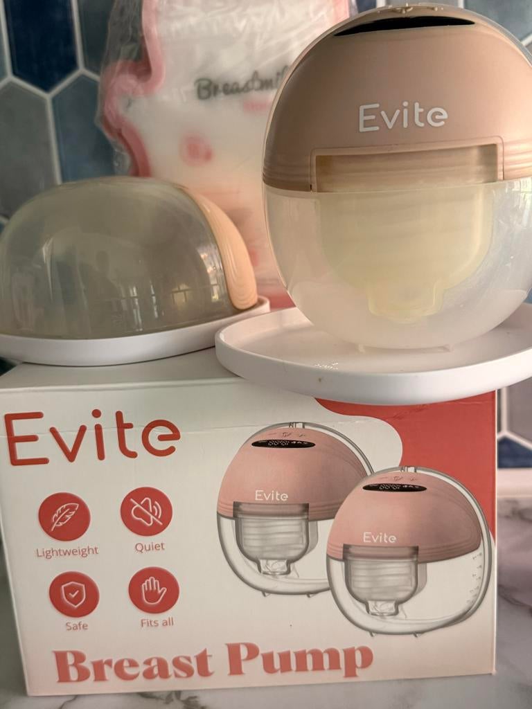 Evite Borstkolf met accessoires - Nieuwstaat, Ophalen of Verzenden, Zo goed als nieuw