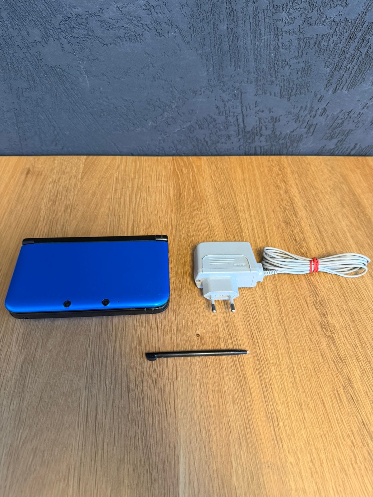 Nintendo 3DS XL blauw met accessoires, Spelcomputers en Games, Ophalen of Verzenden, Gebruikt, Blauw, 3DS XL