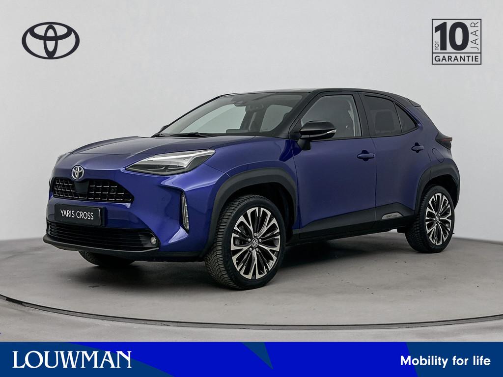 Toyota Yaris Cross 1.5 Hybrid Executive | Dodehoek-detectie, Auto's, Toyota, 12 maanden, Gebruikt, Blauw, 1490 cc