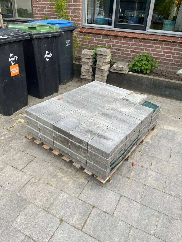 Premiton Lanzarote 20x30x6 tegels, Ophalen, Zo goed als nieuw, Beton, Terrastegels