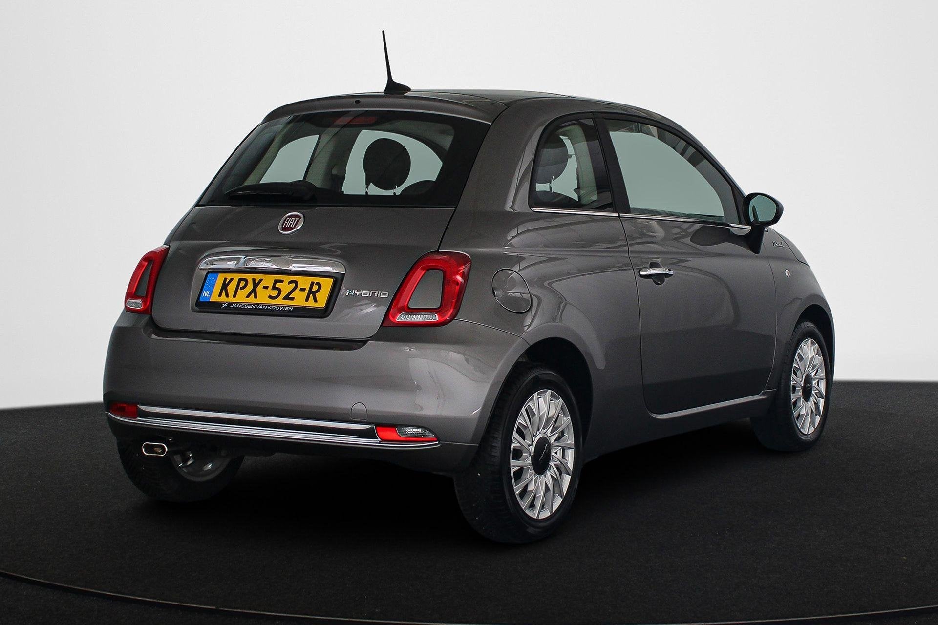 Fiat 500 1.0 Hybrid Dolcevita Panoramadak Apple CarPlay, Stof, Gebruikt, Euro 6, 4 stoelen