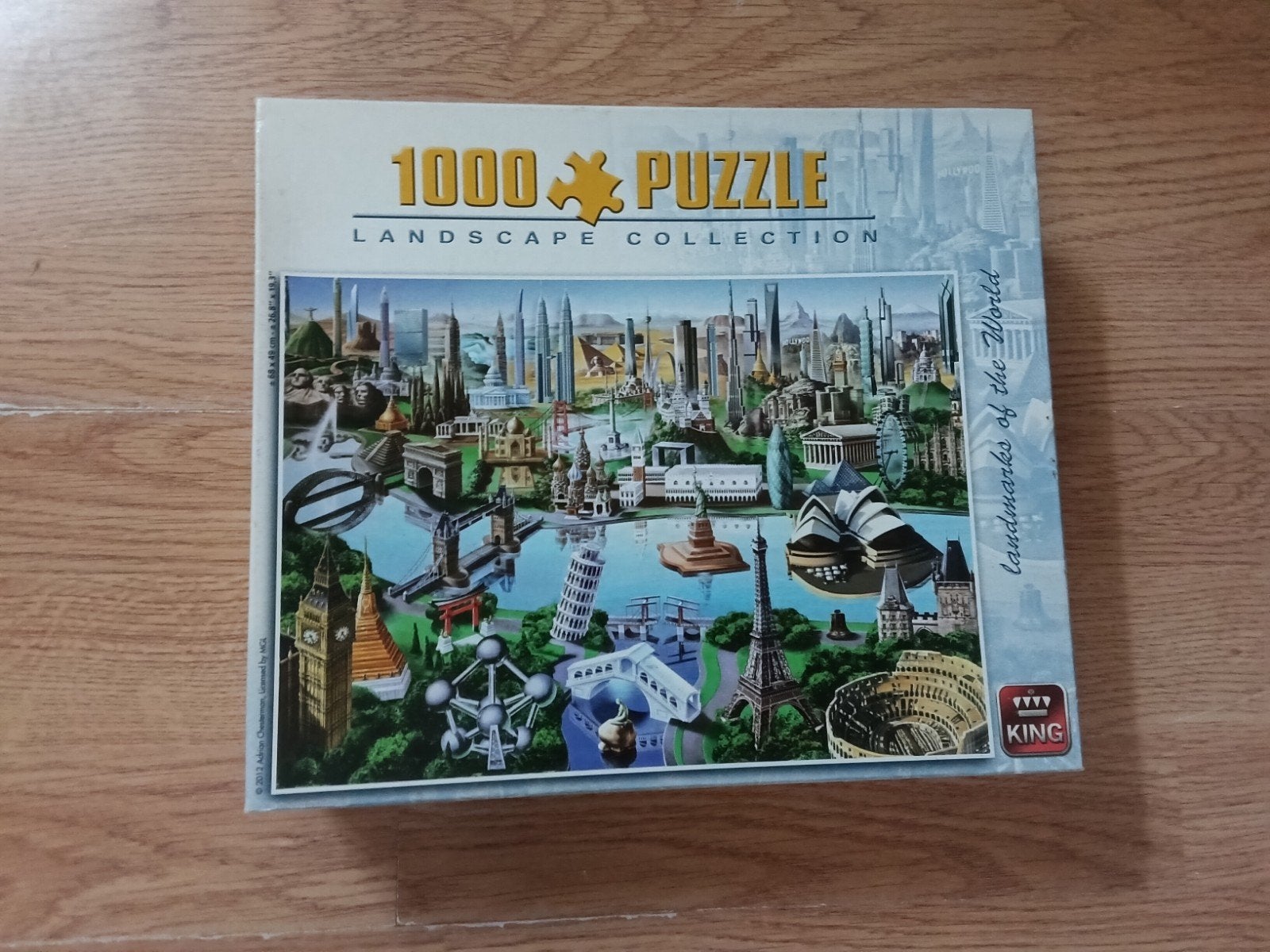 Puzzel landschap, Ophalen, 500 t/m 1500 stukjes, Zo goed als nieuw, Legpuzzel