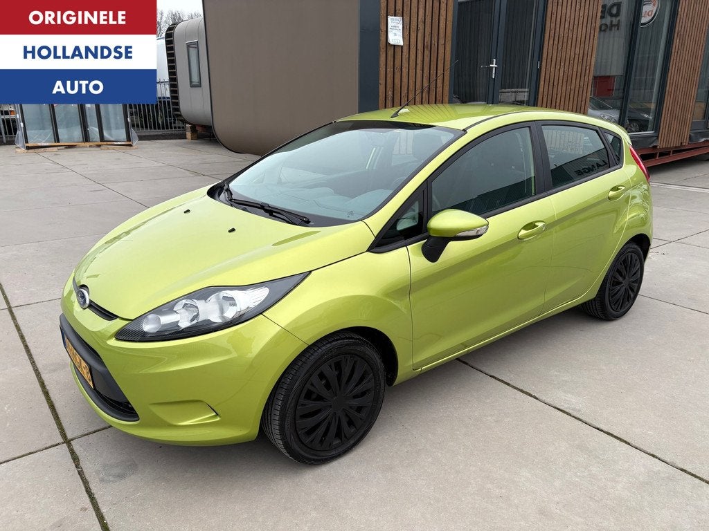 Ford Fiesta 1.25 Airco 100% Volledig Ford Dealer Auto!, Voorwielaandrijving, 4 cilinders, Met garantie (alle), 60 pk