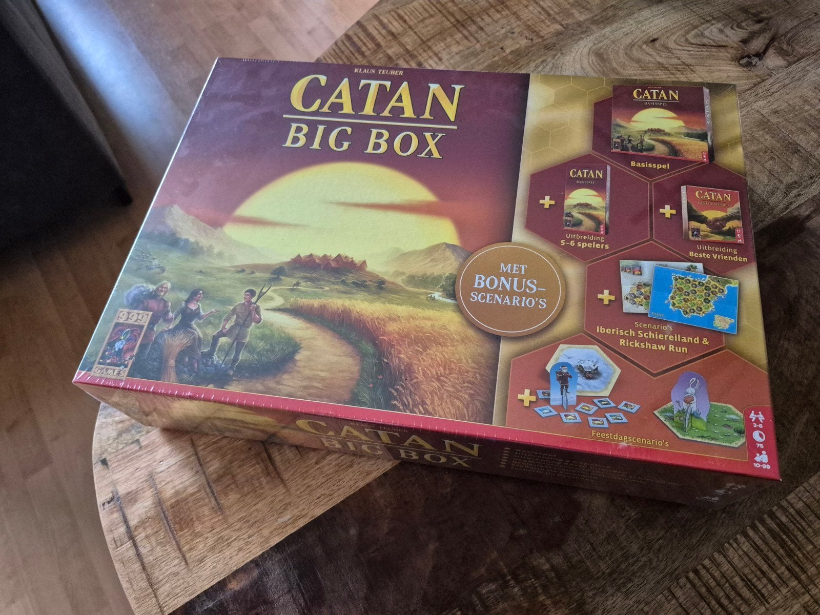 Catan big box (nieuw in folie), Vijf spelers of meer, Ophalen of Verzenden, Nieuw, 999games