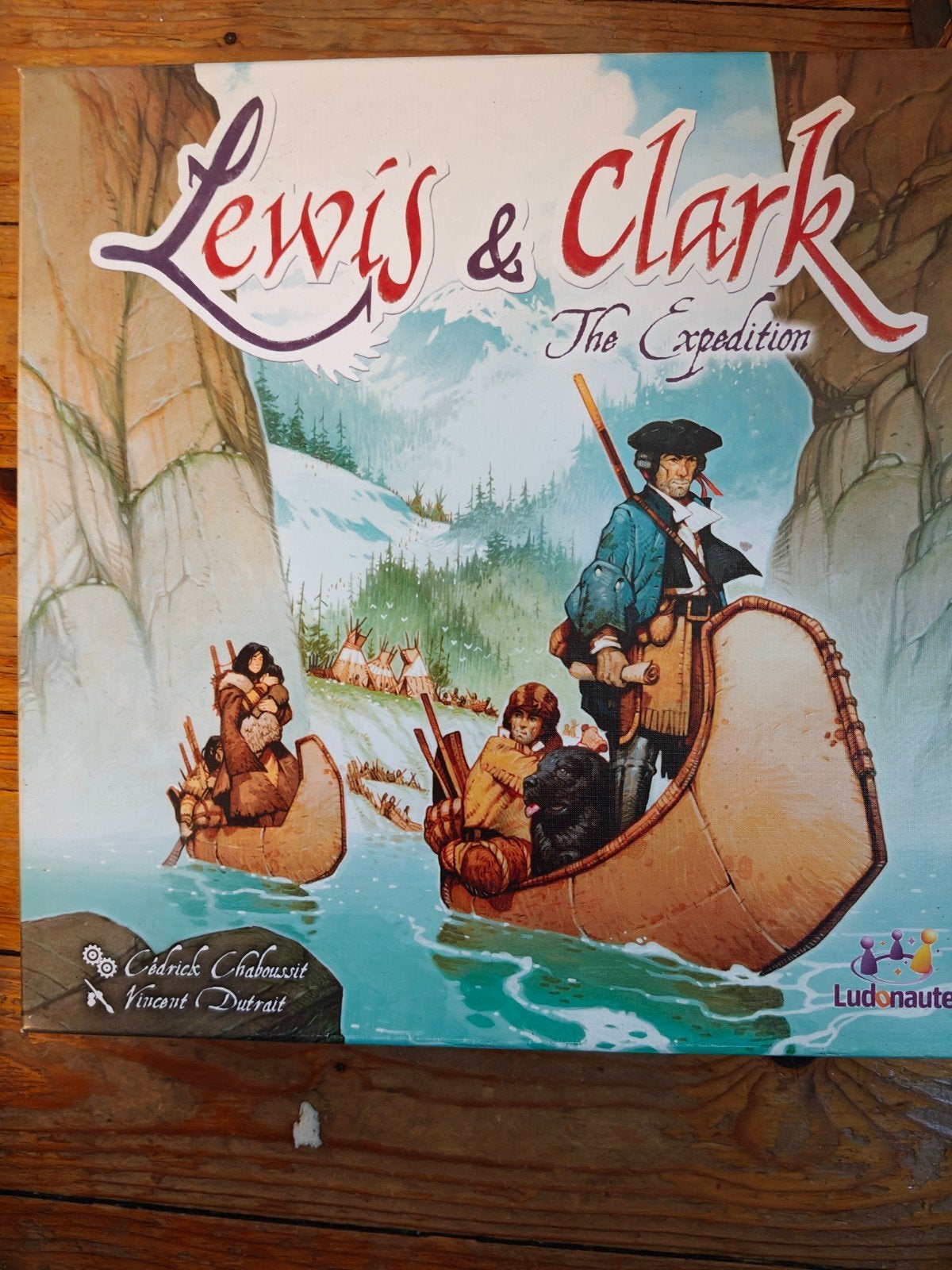Lewis & Clark: The Expedition bordspel, Een of twee spelers, Ophalen of Verzenden, Gebruikt, Ludonaute
