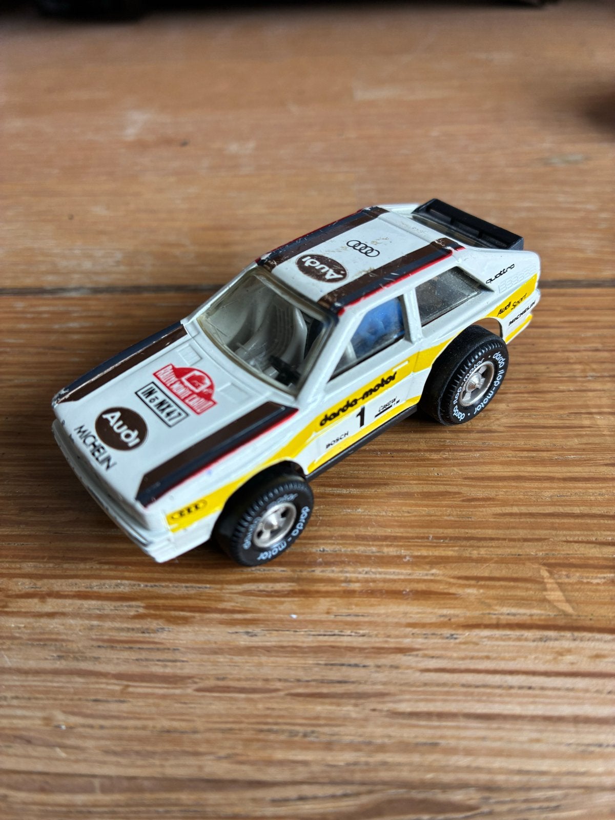 Darda Motor Audi Quattro Rally Speelgoedauto, Ophalen of Verzenden, Gebruikt, Auto